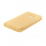 Wholesale Samsung Galaxy S7 Edge Shiny TPU Soft Case (Golden Yellow)